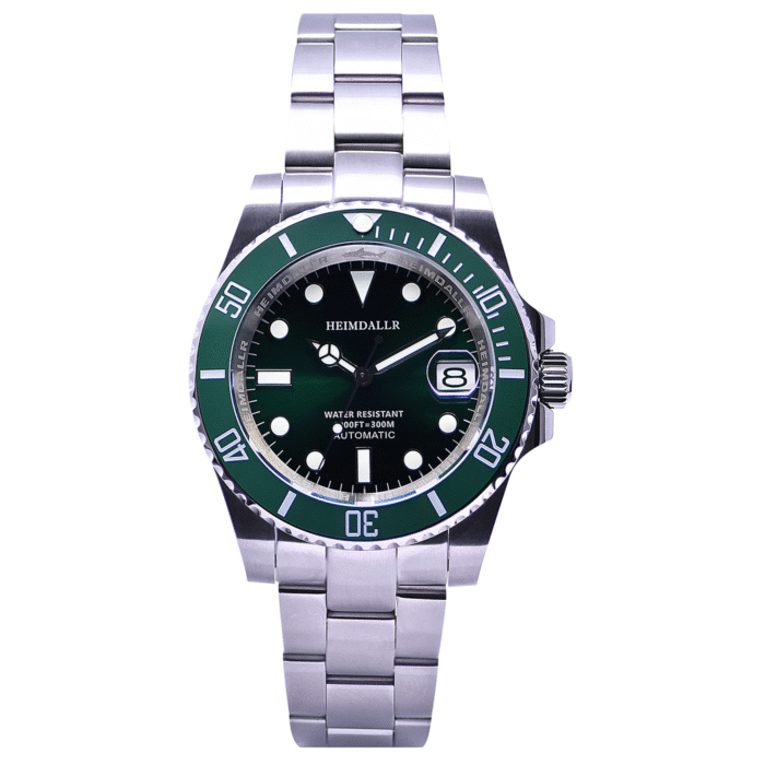 HEIMDALLR Homage 300M Automatic Diver - 40mm 316L Steel Case, Ceramic Bezel, Swiss BGW-9